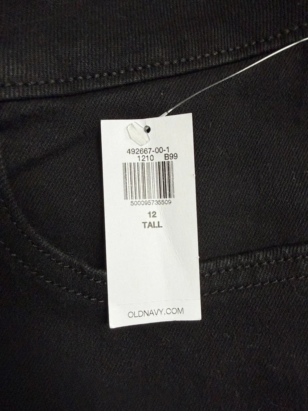 Old Navy High-Rise Women’s Jeans - Black Tall 12 - Picture 4 of 4